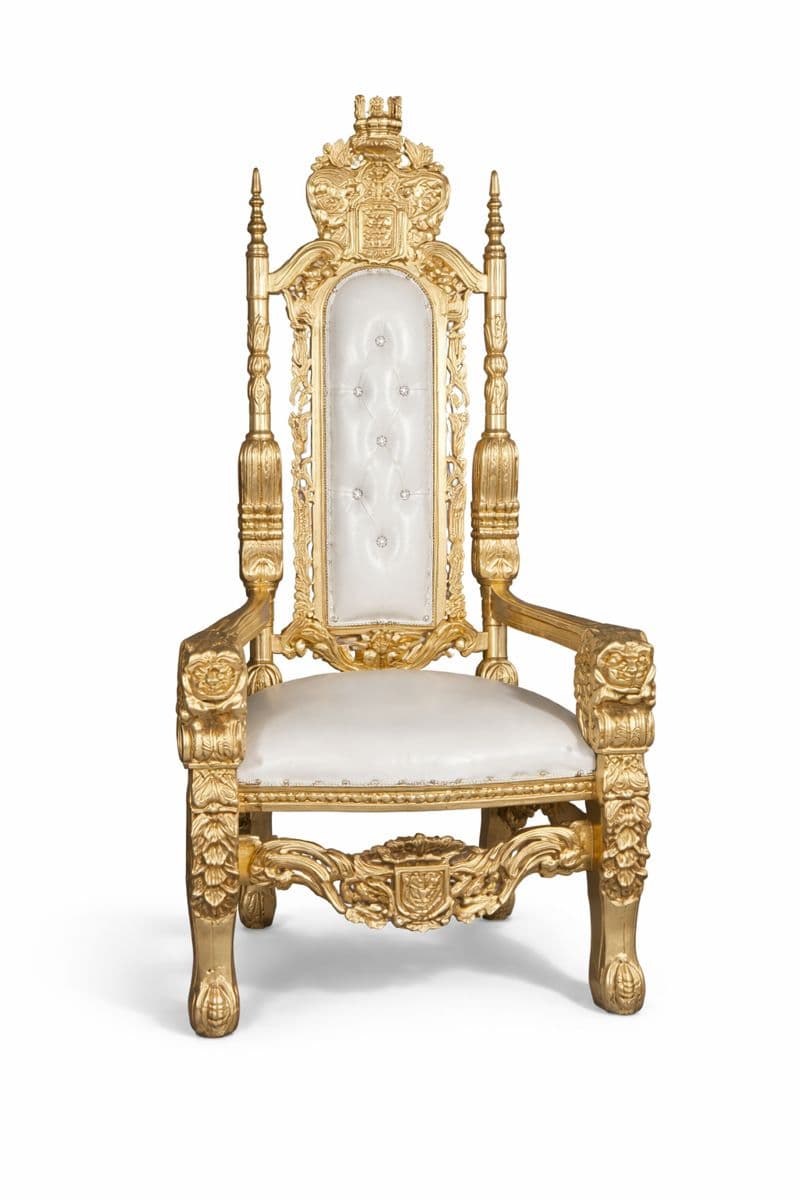 Throne King David (Gold/White)